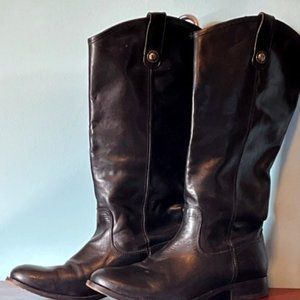 Frye Melissa tall button boots